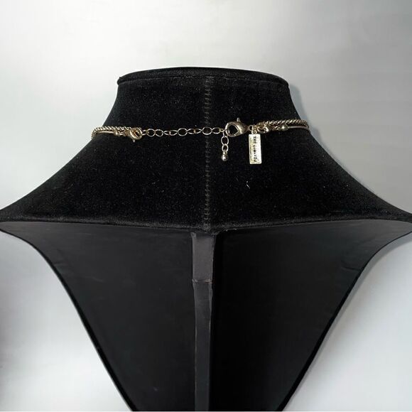 The Limited 3 in 1 Beveled Glass Bead Double Strand Necklace - Picture 6 of 6